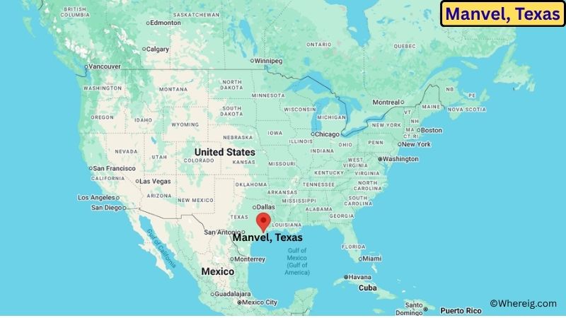 Where is Manvel Located in Brazoria County, Texas