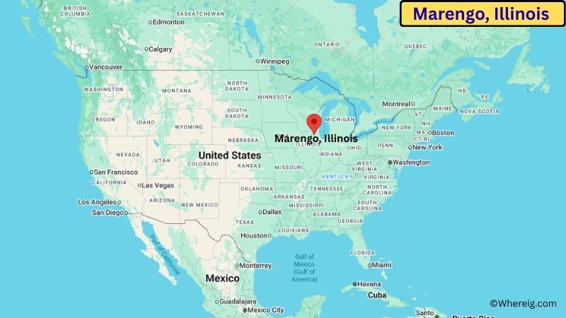 Where is Marengo Located in McHenry County, Illinois