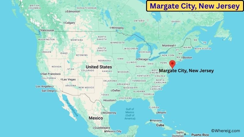 Where is Margate City Located in Atlantic County, New Jersey