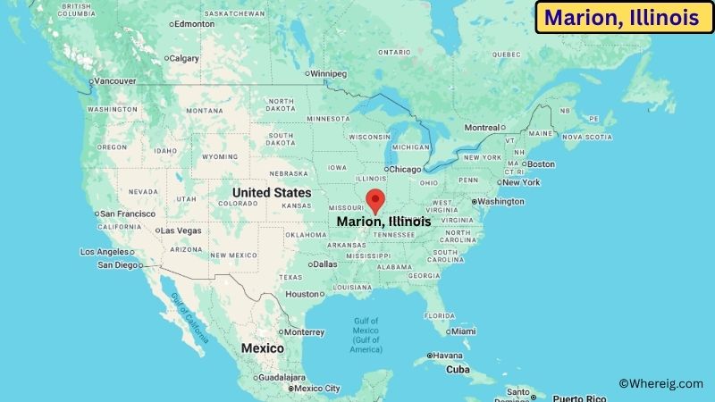 Where is Marion Located in Williamson County, Illinois