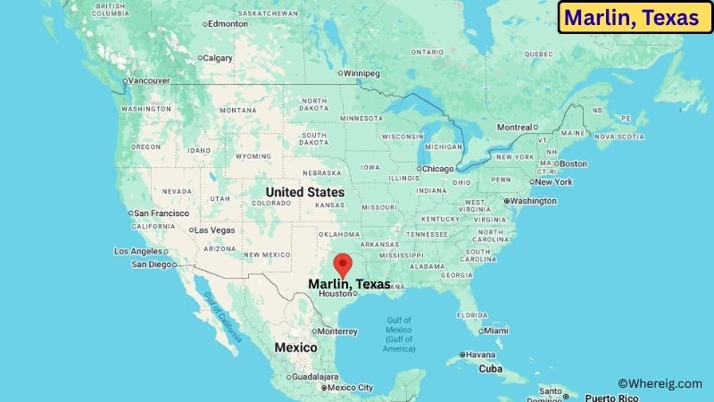 Where is Marlin Located in Falls County, Texas