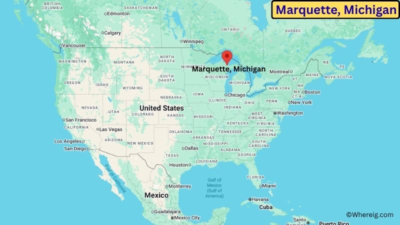 Where is Marquette Located in Marquette County, Michigan