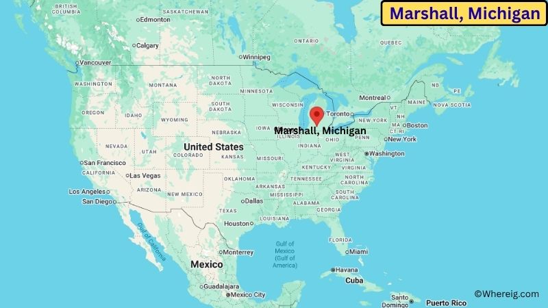 Where is Marshall Located in Saline County, Missouri