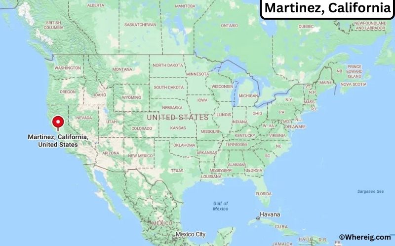 Where is Martinez Located in Contra Costa, California