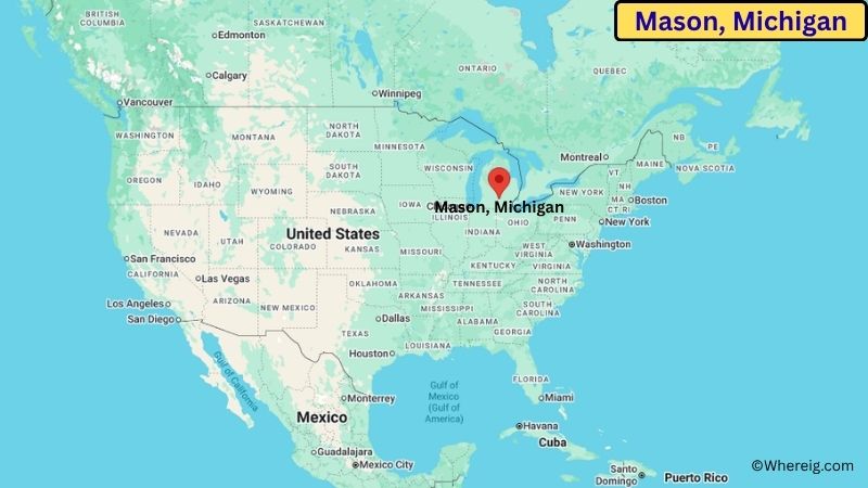 Where is Mason Located in Ingham County, Michigan