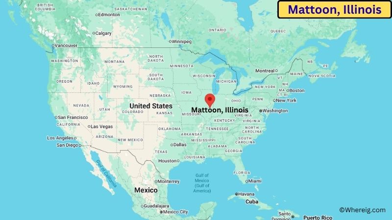 Where is Mattoon Located in Coles County, Illinois