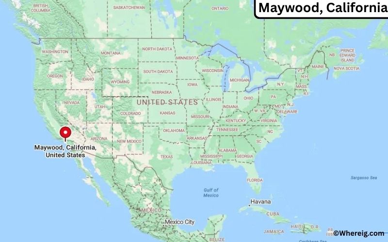 Where is Maywood Located in Los Angeles, California