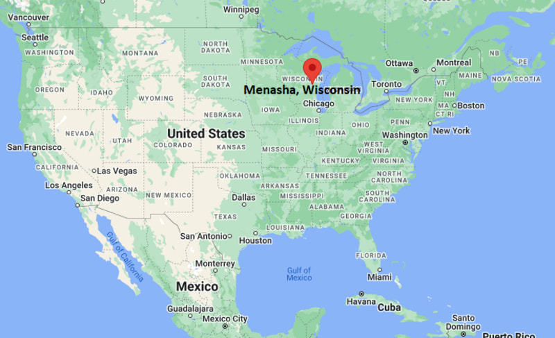 Where is Menasha, Wisconsin