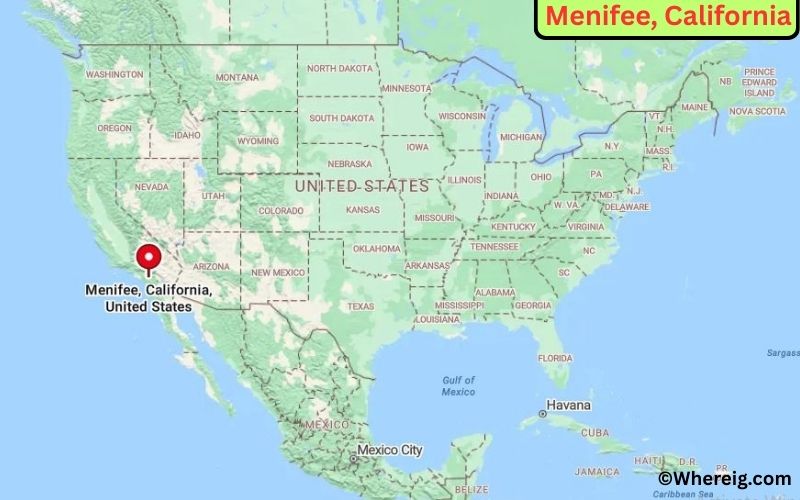 Where is Menifee Located in Riverside, California