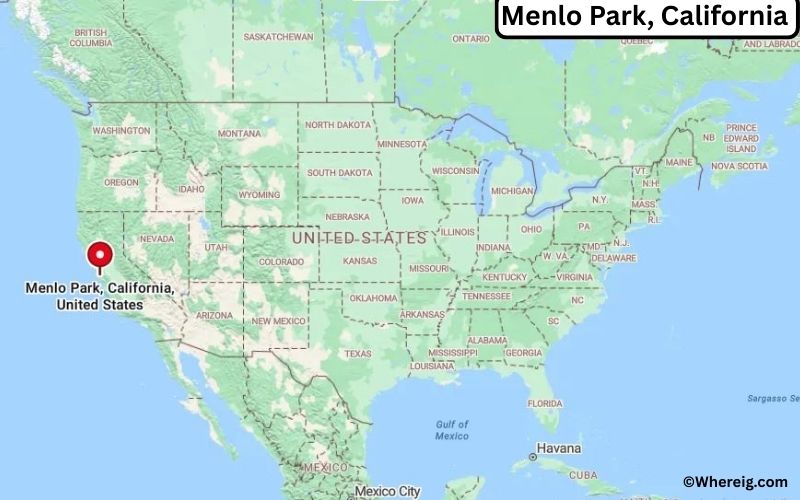 Where is Menlo Park Located in San Mateo, California