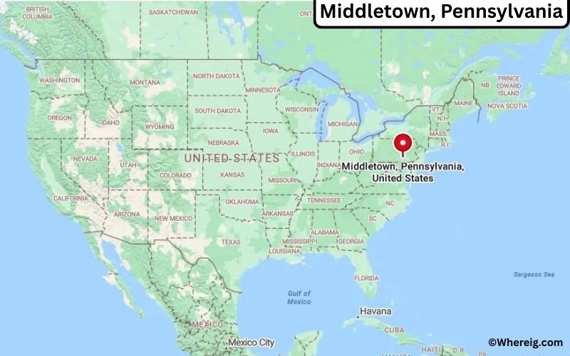 Where is Middletown, Pennsylvania