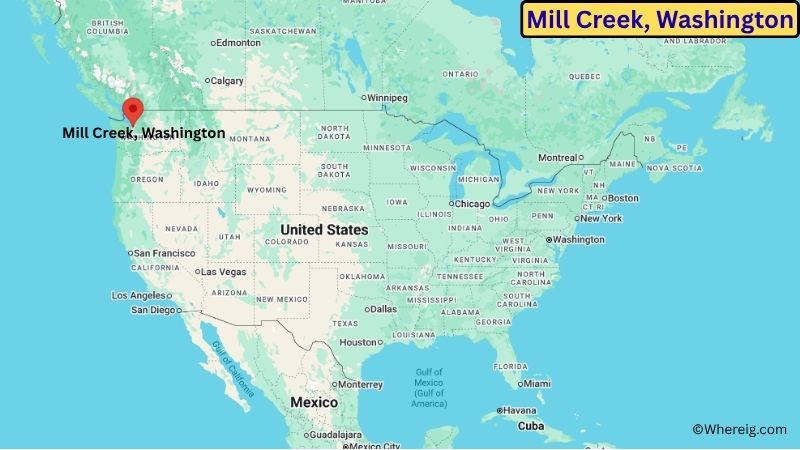 Where is Mill Creek Located in Snohomish County, Washington