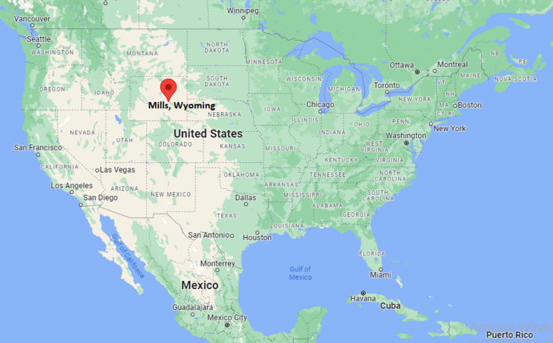Where is Mills, Wyoming