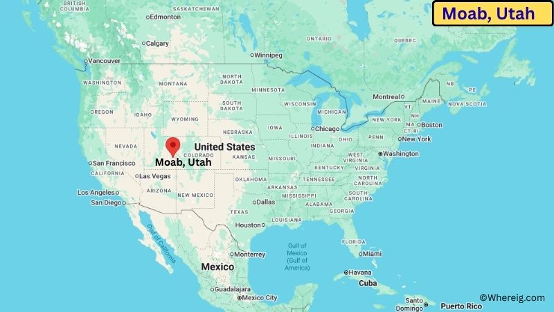 Where is Moab Located in Grand County, Utah