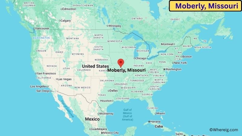 Where is Moberly Located in Randolph County, Missouri