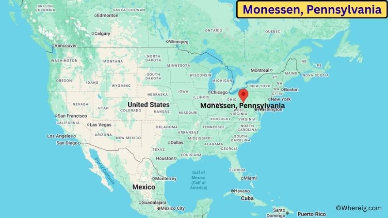 Where is Monessen Located in Westmoreland County, Pennsylvania