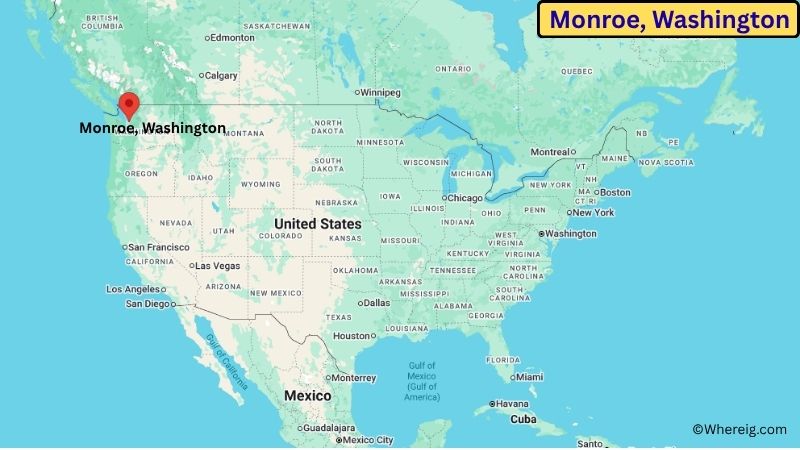 Where is Monroe Located in Walton County, Georgia
