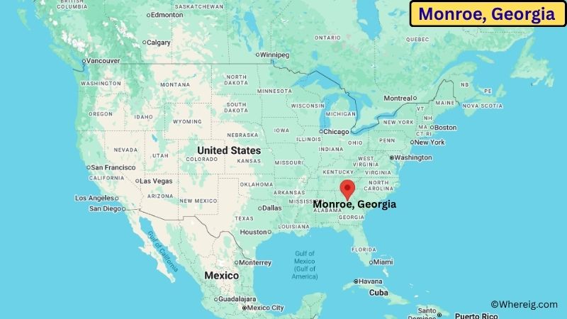 Where is Monroe Located in Monroe County, Michigan