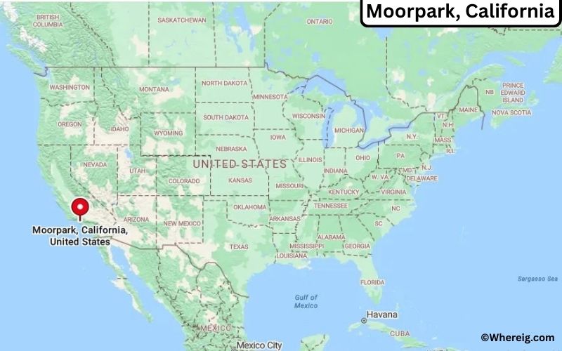 Where is Moorpark Located in Ventura, California