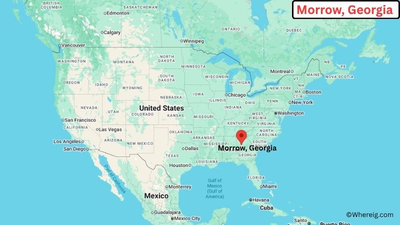 Where is Morrow Located in Clayton County, Georgia