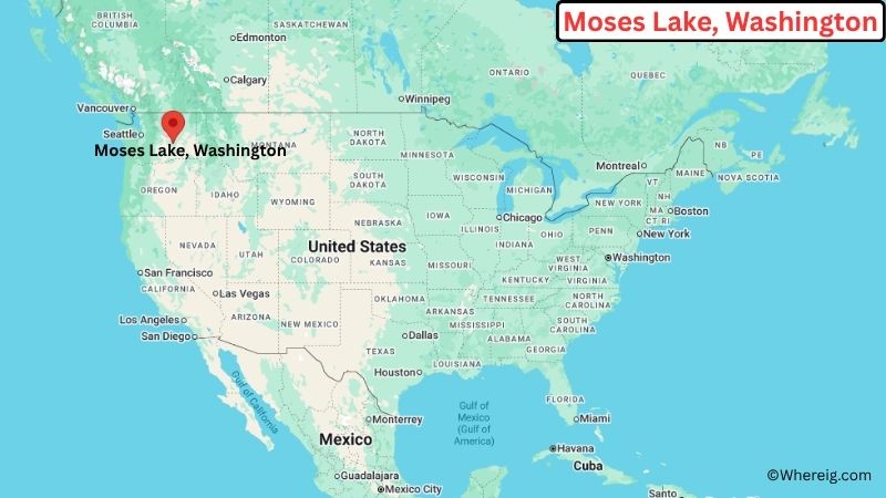 Where is Moses Lake Located in Grant County, Washington