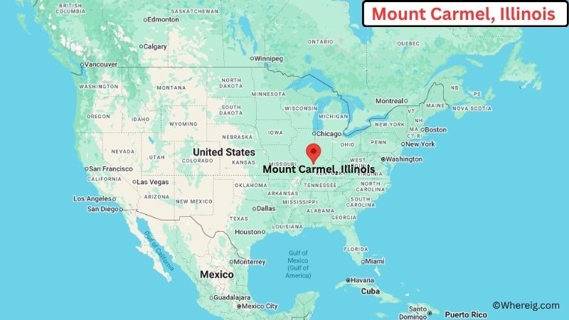 Where is Mount Carmel Located in Wabash County, Illinois