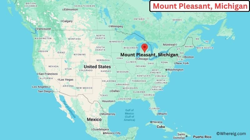 Where is Mount Pleasant Located in Isabella County, Michigan