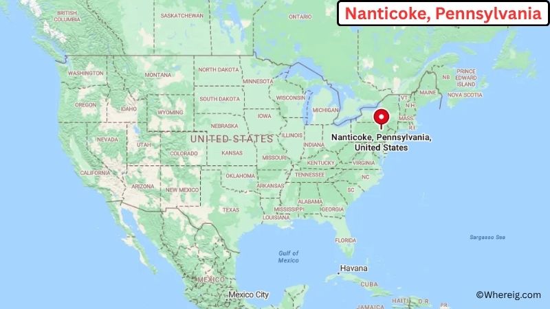 Where is Nanticoke Located in Luzerne County, Pennsylvania