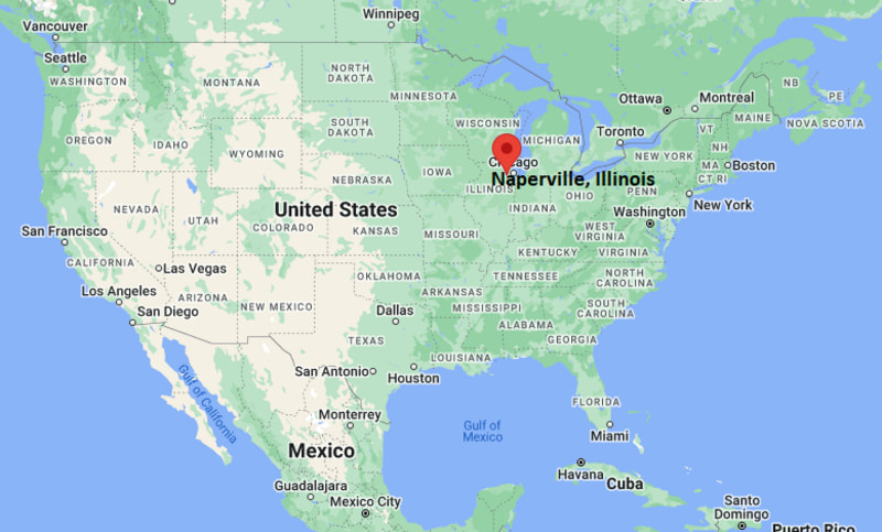 Where is Naperville, Illinois