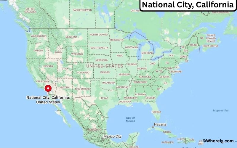 Where is National City Located in San Diego, California