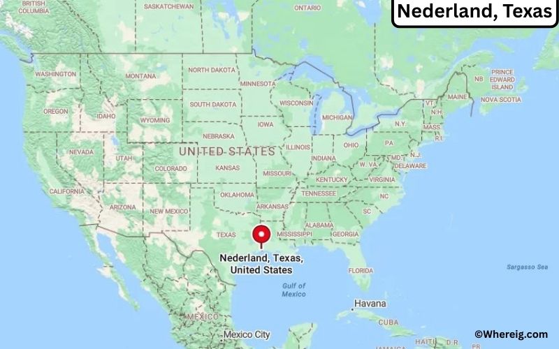 Where is Nederland, Texas