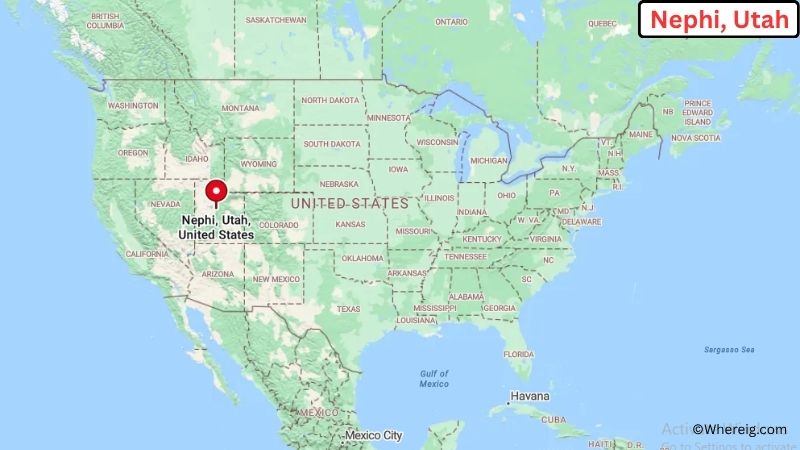 Where is Nephi Located in Juab County, Utah