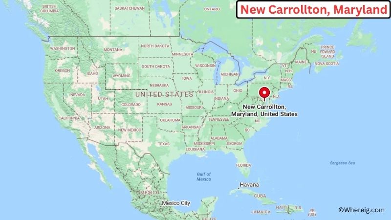 Where is New Carrollton Located in Prince George's County, Maryland
