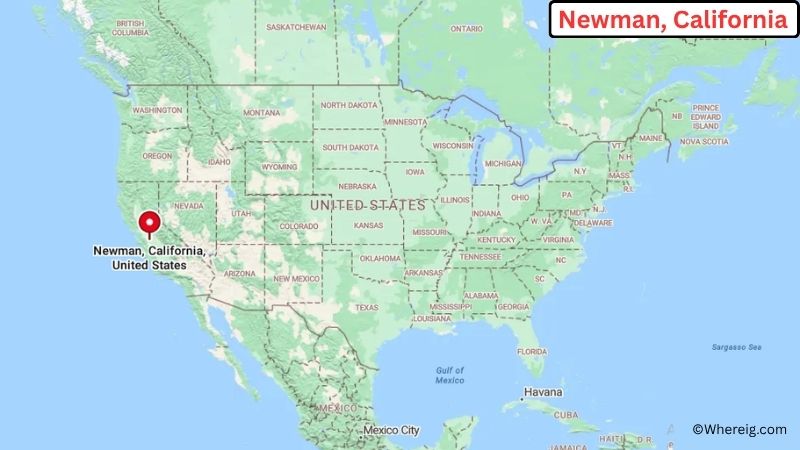 Where is Newman Located in Stanislaus County, California