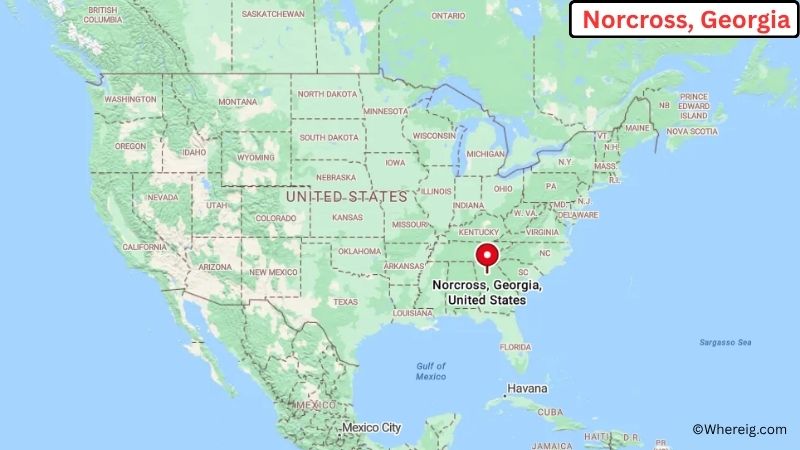 Where is Norcross Located in Gwinnett County, Georgia
