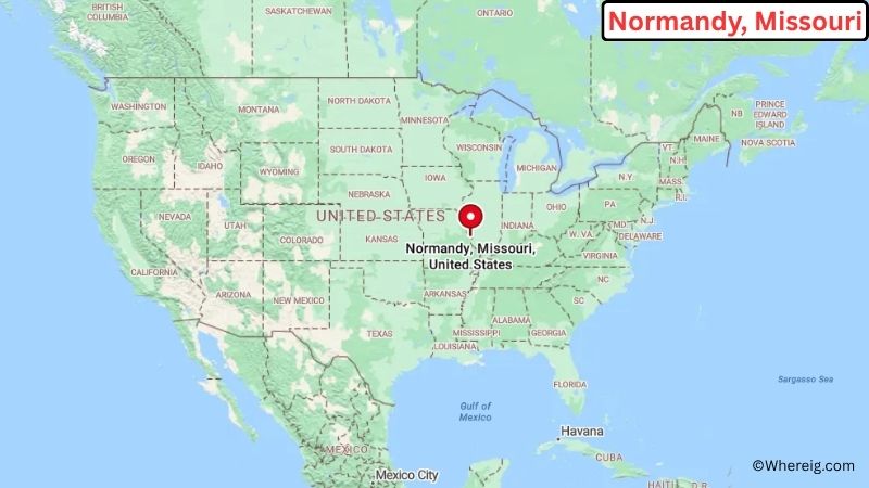 Where is Normandy Located in St. Louis County, Missouri