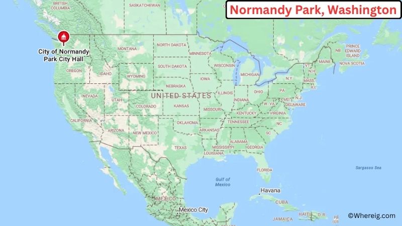 Where is Normandy Park Located in King County, Washington