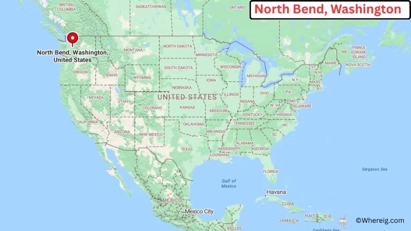 Where is North Bend Located in King County, Washington