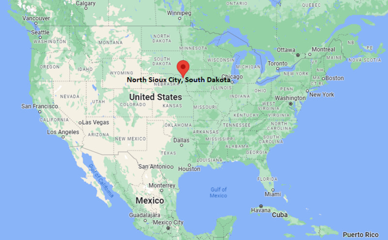 Where is North Sioux City, South Dakota