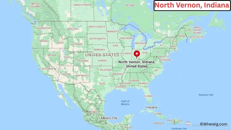 Where is North Vernon Located in Jennings County, Indiana