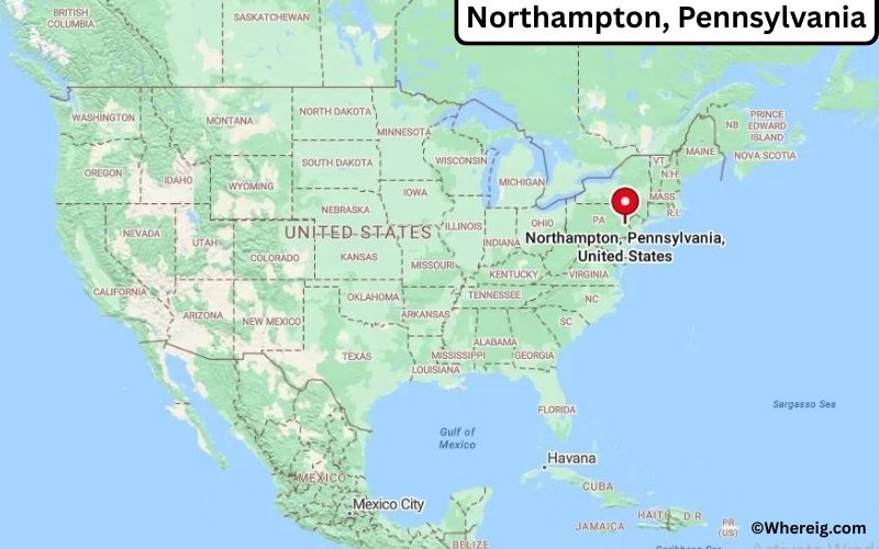Where is Northampton, Pennsylvania