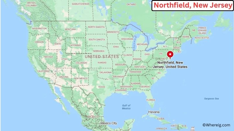 Where is Northfield Located in Atlantic County, New Jersey