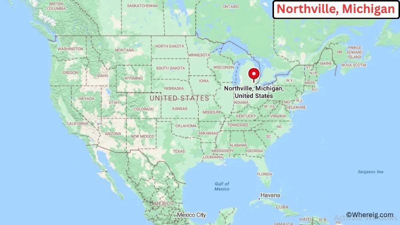 Where is Northville Located in Wayne County, Michigan