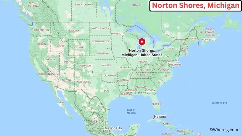 Where is Norton Shores Located in Muskegon County, Michigan