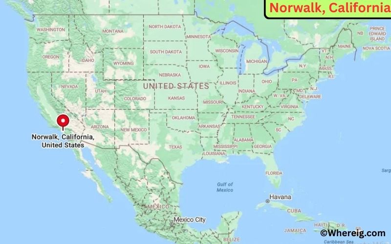 Where is Norwalk Located in Los Angeles, California