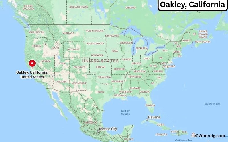 Where is Oakley Located in Contra Costa, California