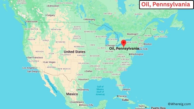 Where is Oil Located in Venango County, Pennsylvania