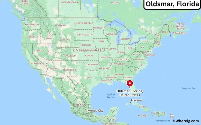 Where is Oldsmar, Florida