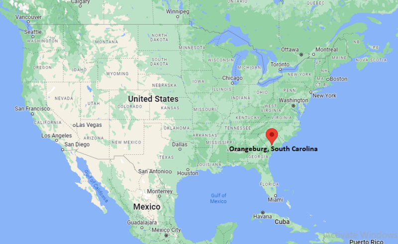 Where is Orangeburg, South Carolina