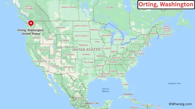 Where is Orting Located in Pierce County, Washington